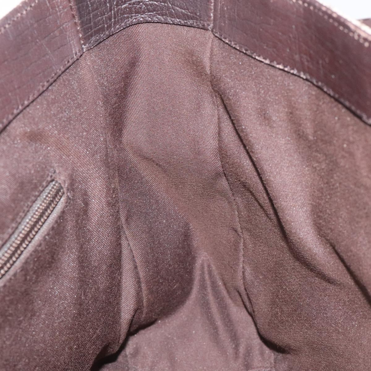 GUCCI GG Supreme Tote Bag PVC Beige 141976 Auth bs22395