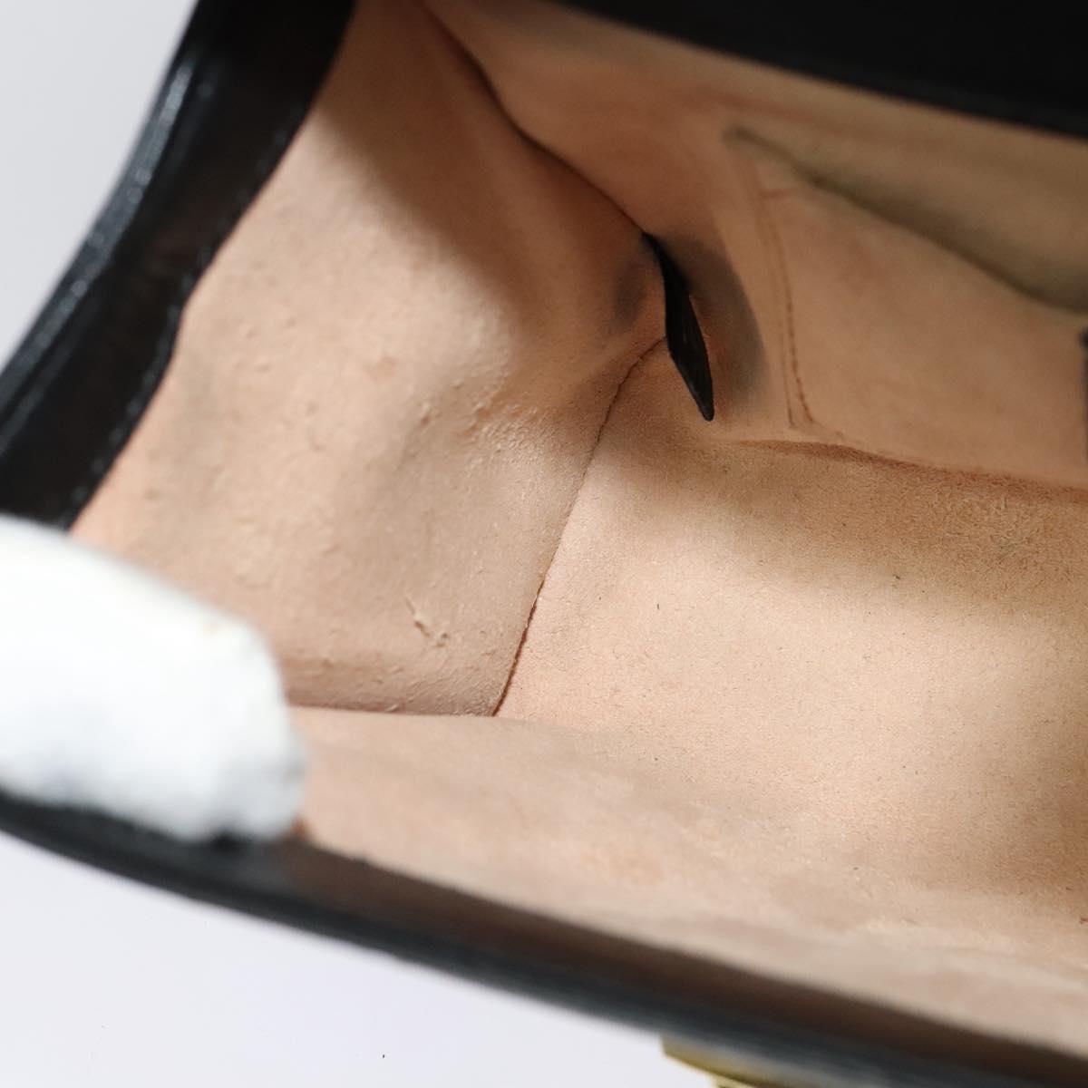GUCCI GG Supreme Chain Shoulder Bag PVC Leather Beige 432182 Auth bs22457
