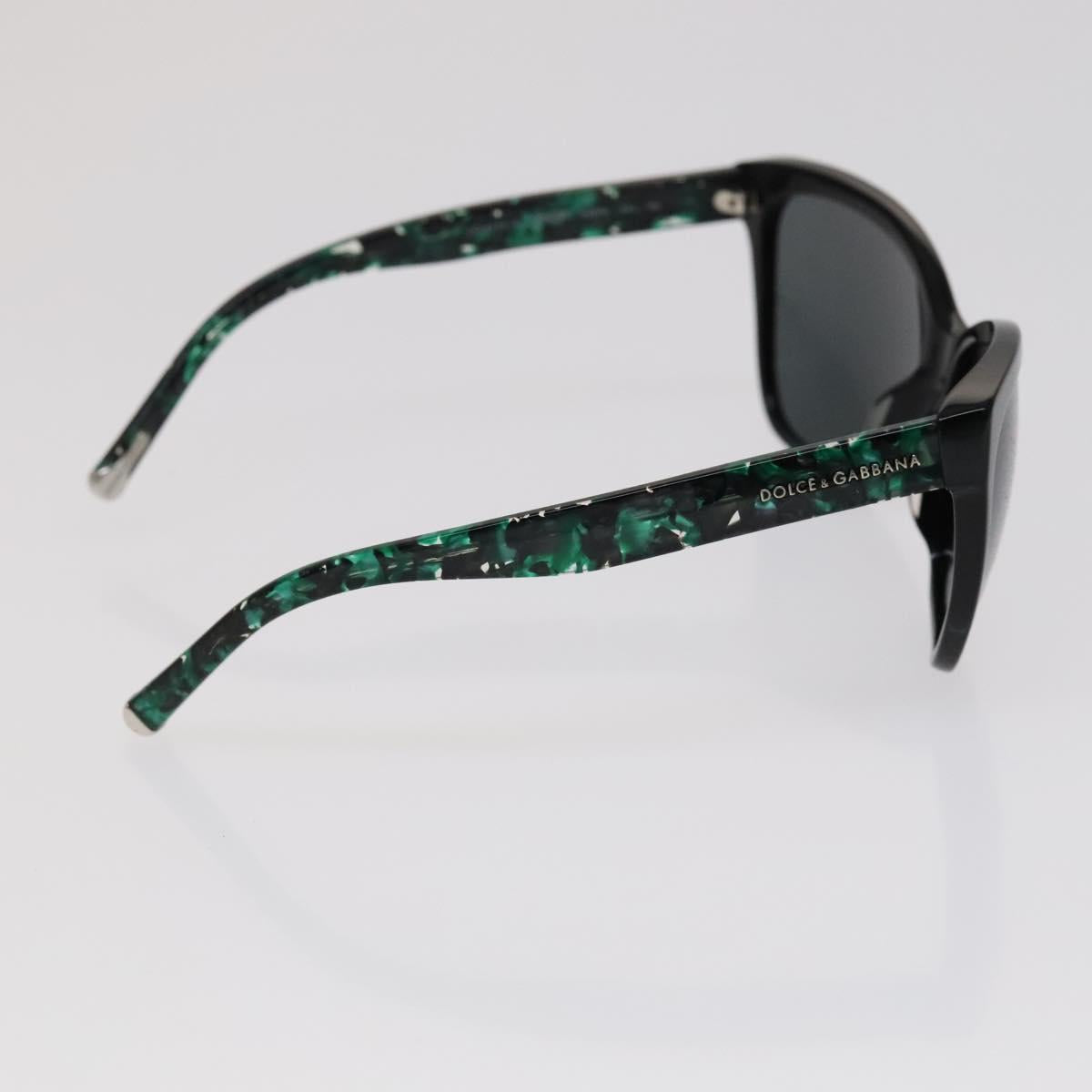 DOLCE&GABBANA Sunglasses plastic 2Set Black Auth bs22537