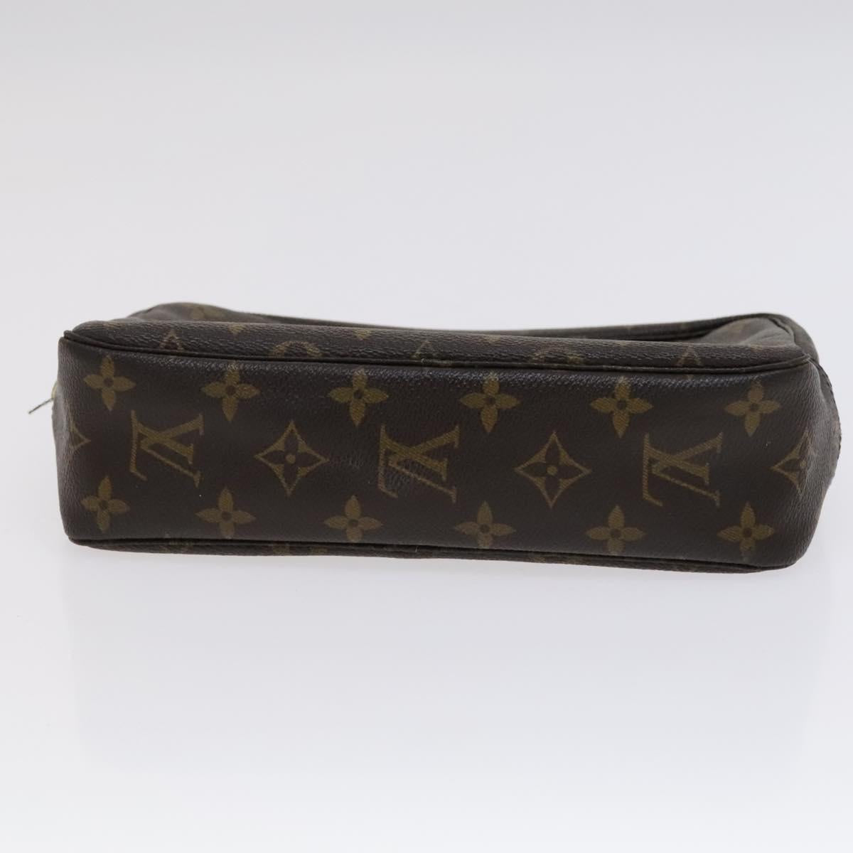 LOUIS VUITTON Monogram Trousse Toilette Clutch Bag 2Set LV Auth bs22553