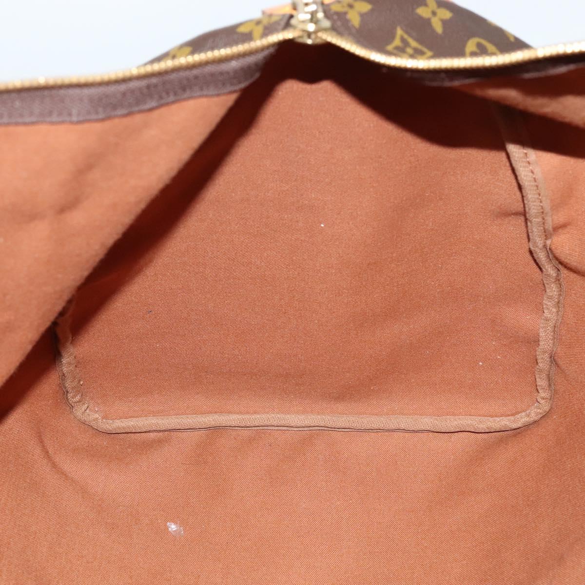 LOUIS VUITTON Monogram Keepall 60 Boston Bag M41422 LV Auth bs22554