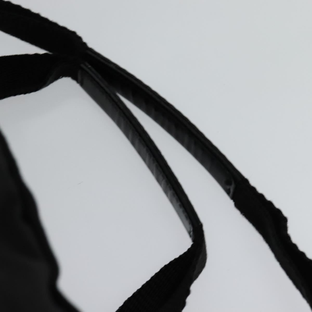 GUCCI Boston Bag Nylon Black 012 0389 Auth bs22576