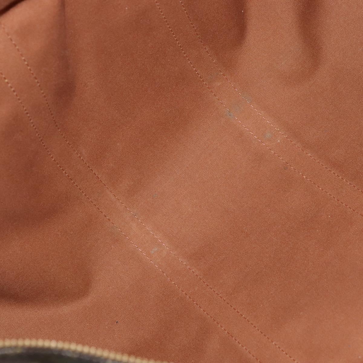 LOUIS VUITTON Monogram Keepall 55 Boston Bag M41424 LV Auth bs22585