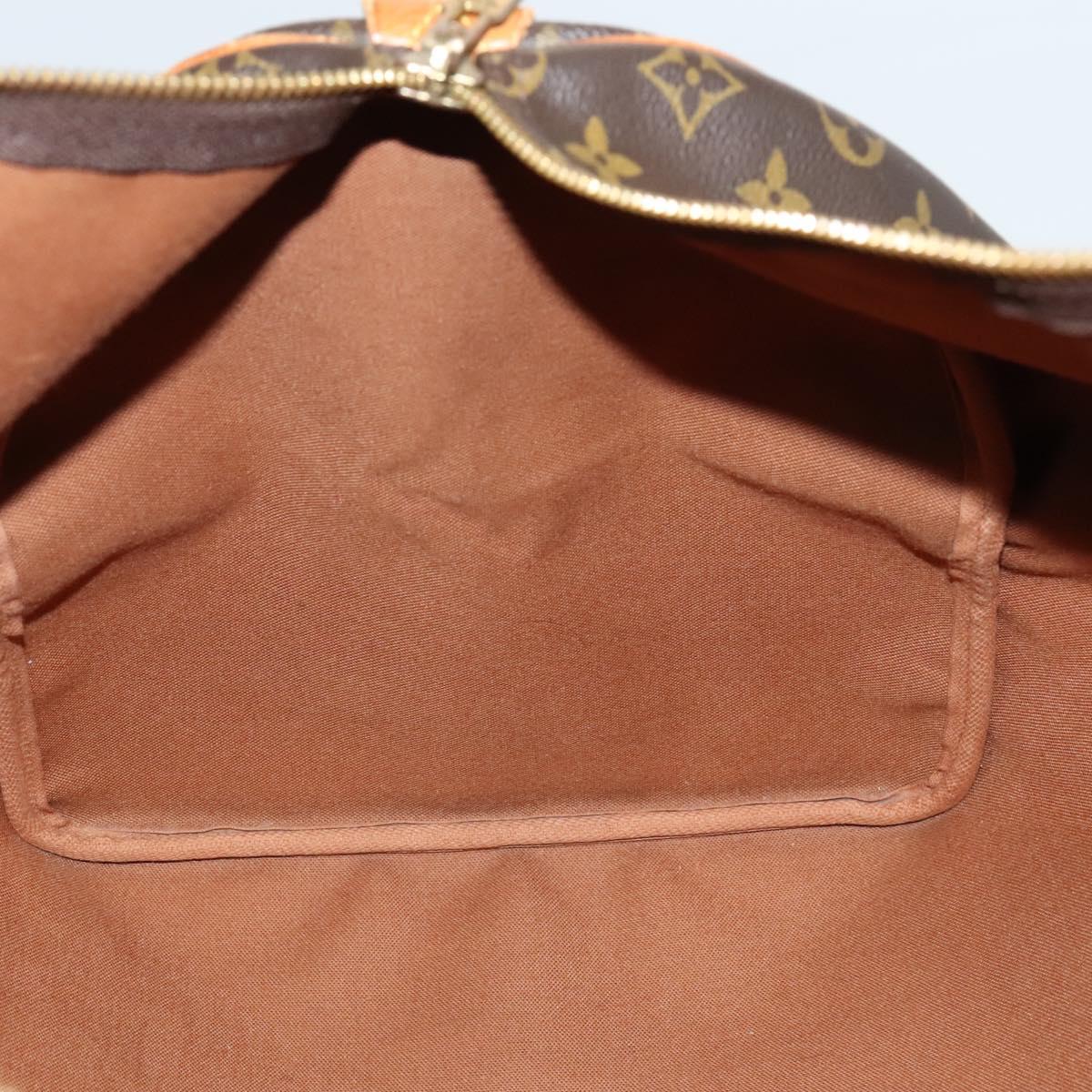 LOUIS VUITTON Monogram Keepall 55 Boston Bag M41424 LV Auth bs22585