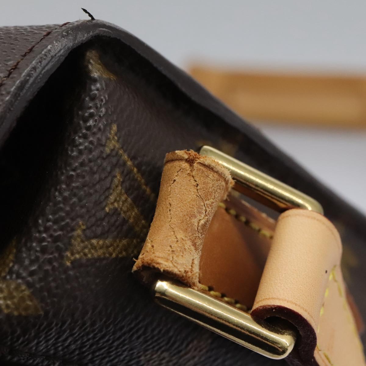 LOUIS VUITTON Monogram Saint Cloud GM Shoulder Bag M51242 LV Auth bs22590