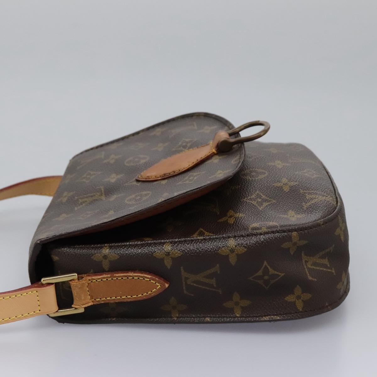LOUIS VUITTON Monogram Saint Cloud GM Shoulder Bag M51242 LV Auth bs22590