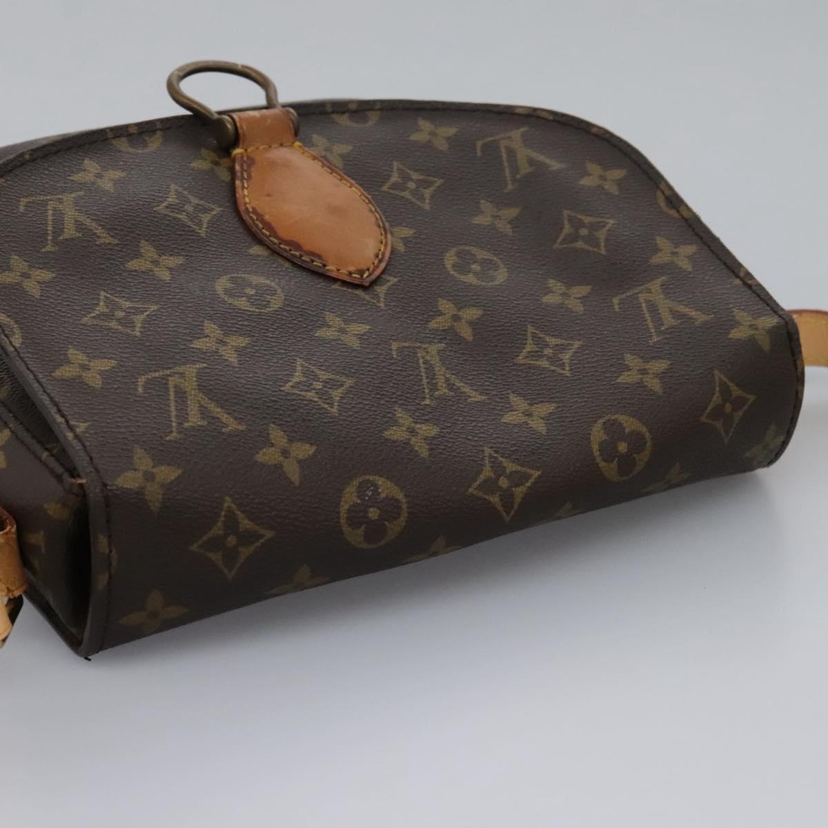 LOUIS VUITTON Monogram Saint Cloud GM Shoulder Bag M51242 LV Auth bs22590