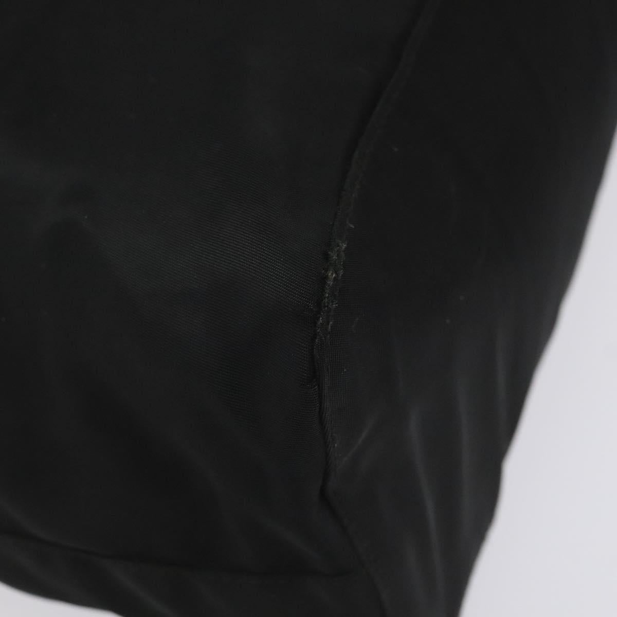 PRADA Hand Bag Nylon Black Auth bs22622
