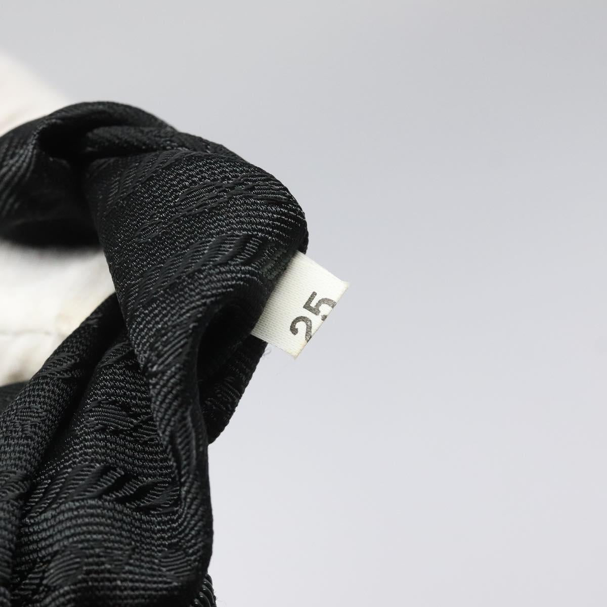 PRADA Hand Bag Nylon Black Auth bs22622