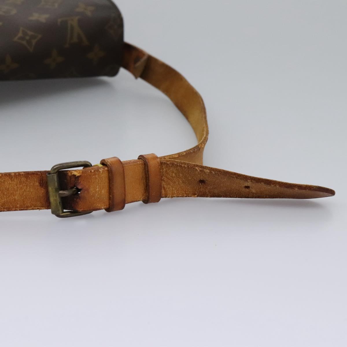 LOUIS VUITTON Monogram Cartouchiere GM Shoulder Bag M51252 LV Auth bs22682