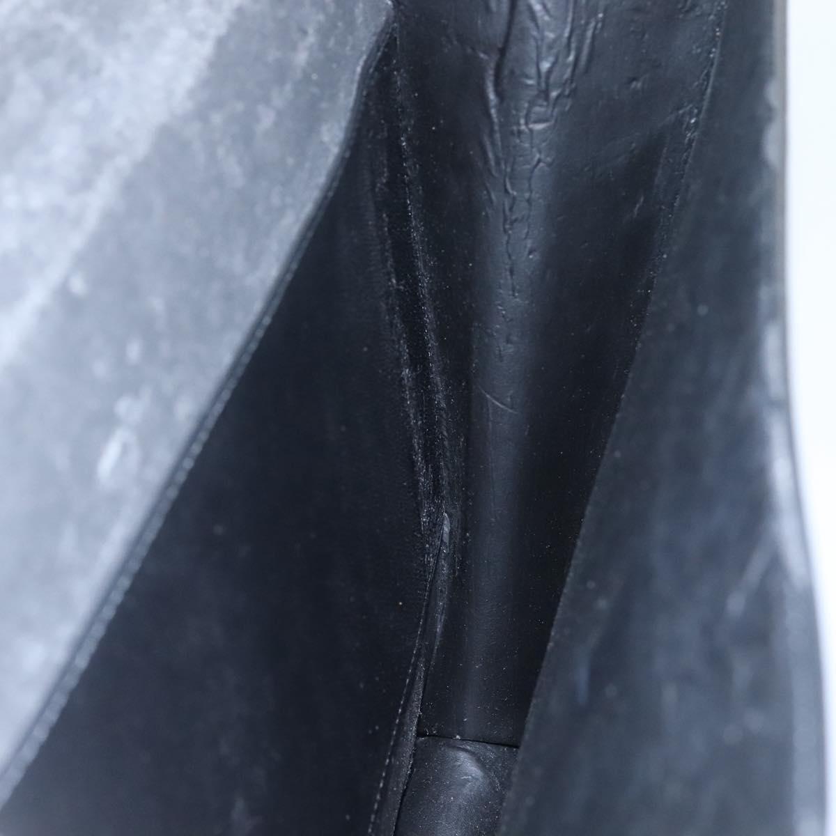 LOUIS VUITTON Taiga Serviette Kazan Business Bag Ardoise M30802 LV Auth bs22684