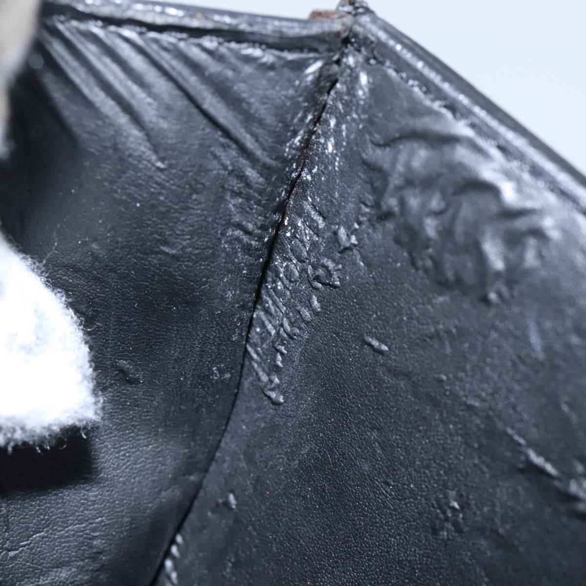 LOUIS VUITTON Taiga Serviette Kazan Business Bag Ardoise M30802 LV Auth bs22684