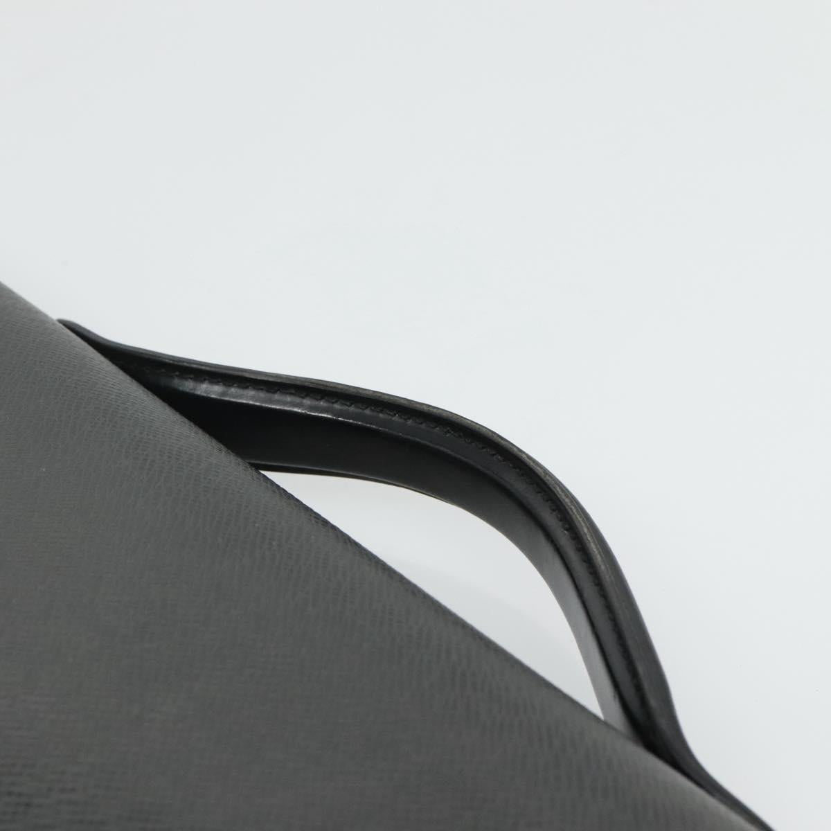 LOUIS VUITTON Taiga Serviette Kazan Business Bag Ardoise M30802 LV Auth bs22684