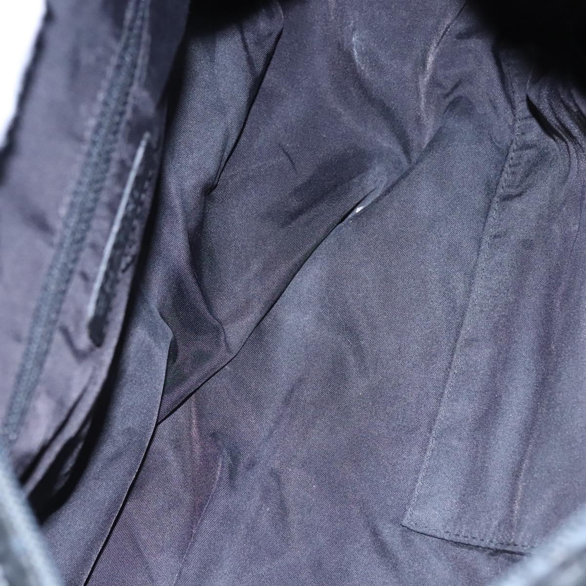 CHANEL Matelasse Hand Bag Patent Leather Silver CC Auth bs22699