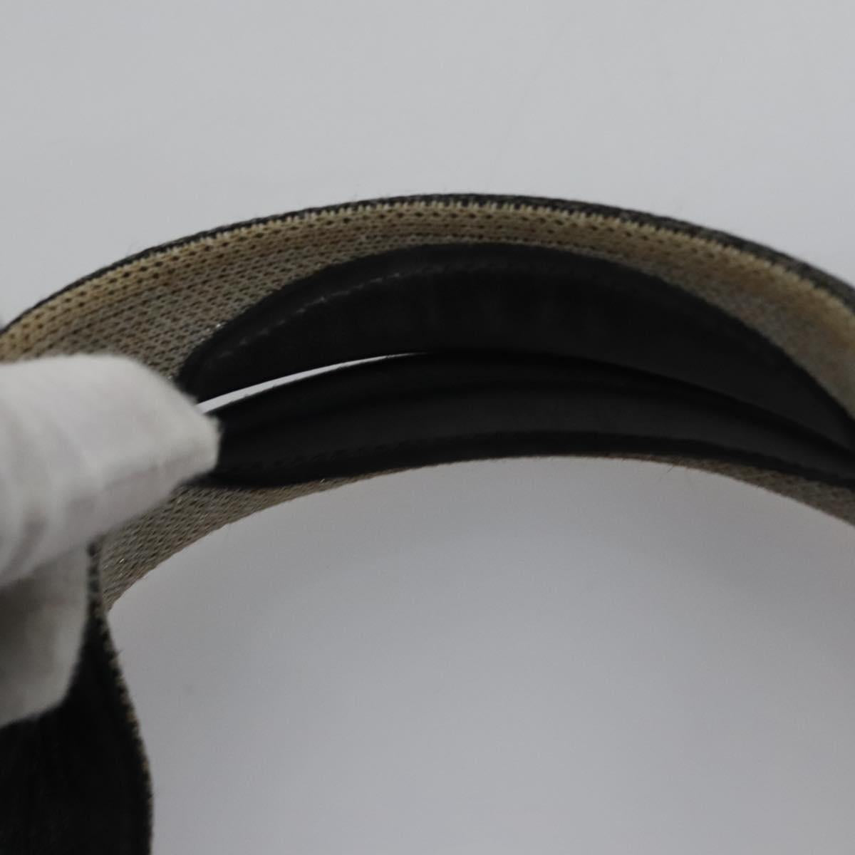 CHANEL Matelasse Hand Bag Patent Leather Silver CC Auth bs22699