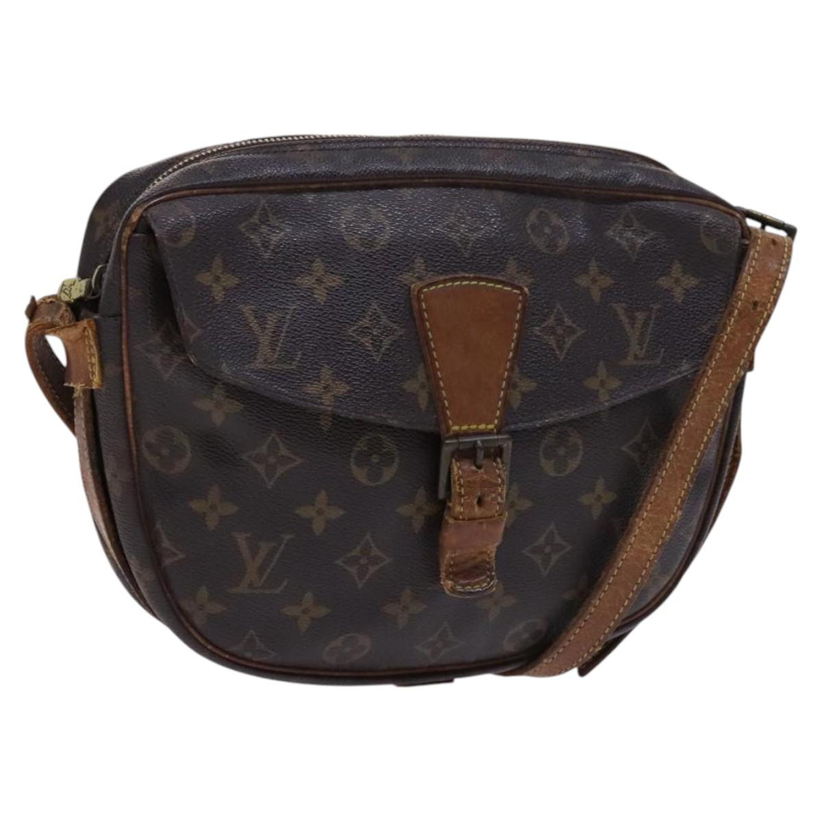 LOUIS VUITTON Monogram Jeune Fille GM Shoulder Bag M51225 LV Auth bs22840