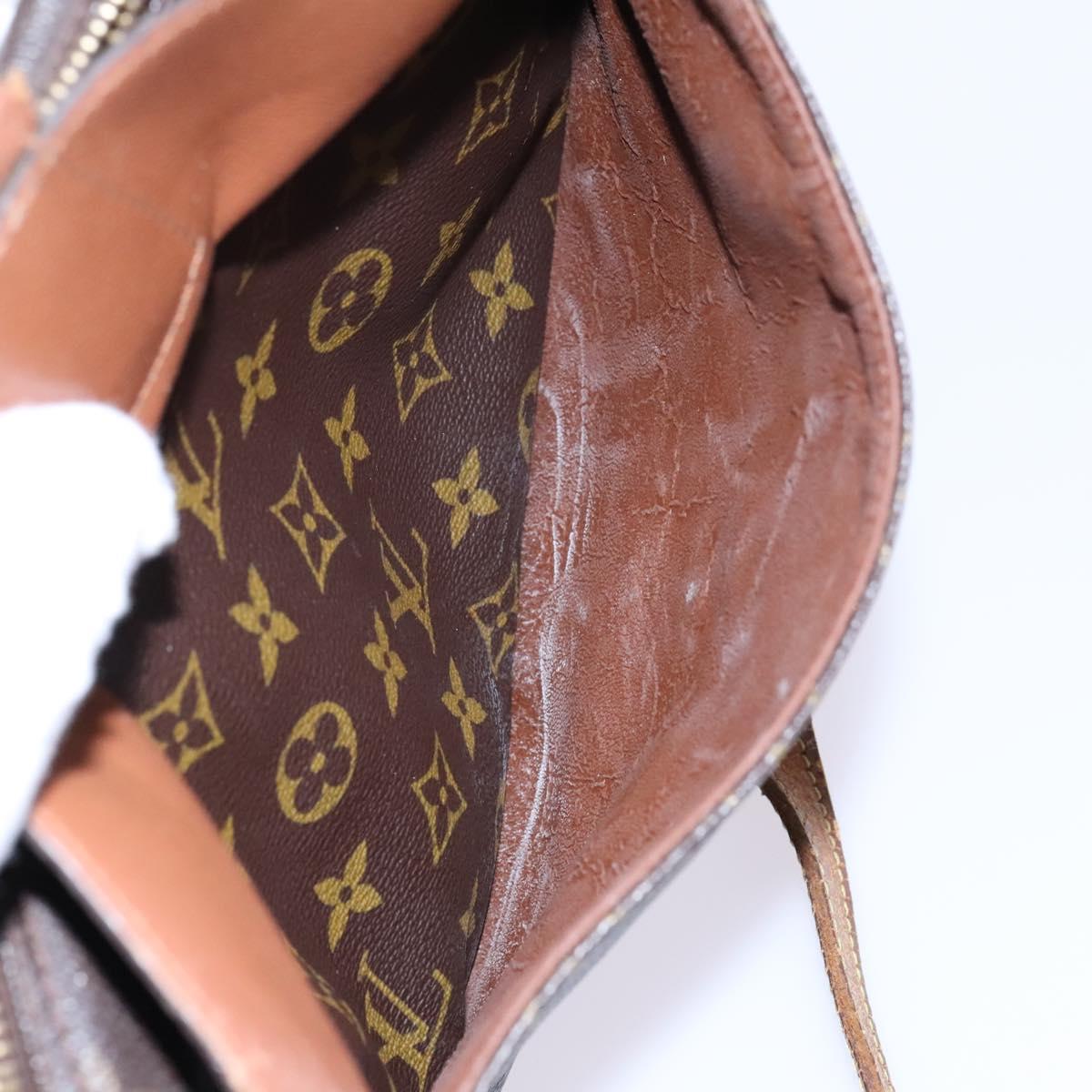 LOUIS VUITTON Monogram Jeune Fille GM Shoulder Bag M51225 LV Auth bs22840