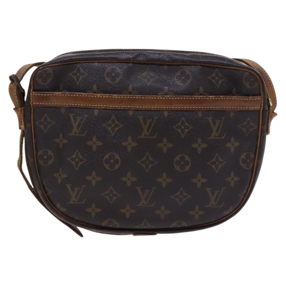 LOUIS VUITTON Monogram Jeune Fille GM Shoulder Bag M51225 LV Auth bs22840
