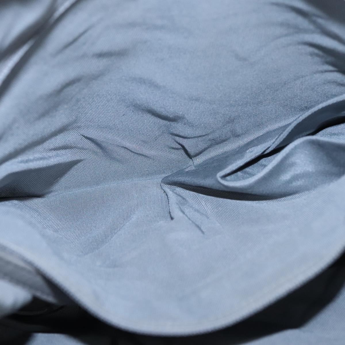 CHANEL Tote Bag Patent leather Gray CC Auth bs22950