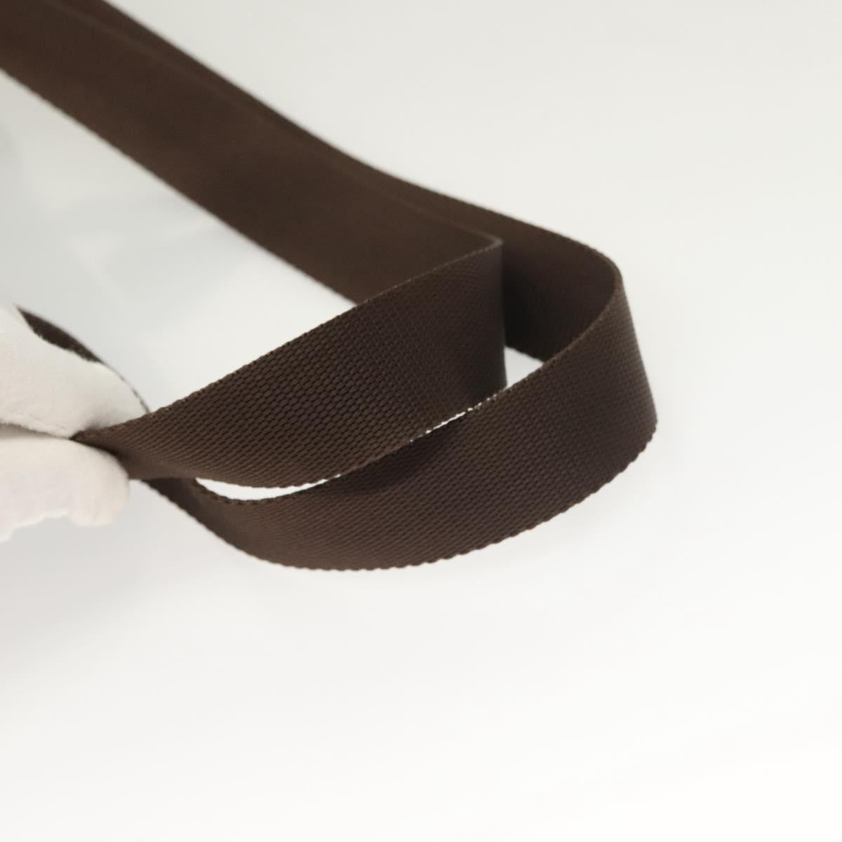 PRADA Backpack Nylon Khaki Silver Auth bs22991