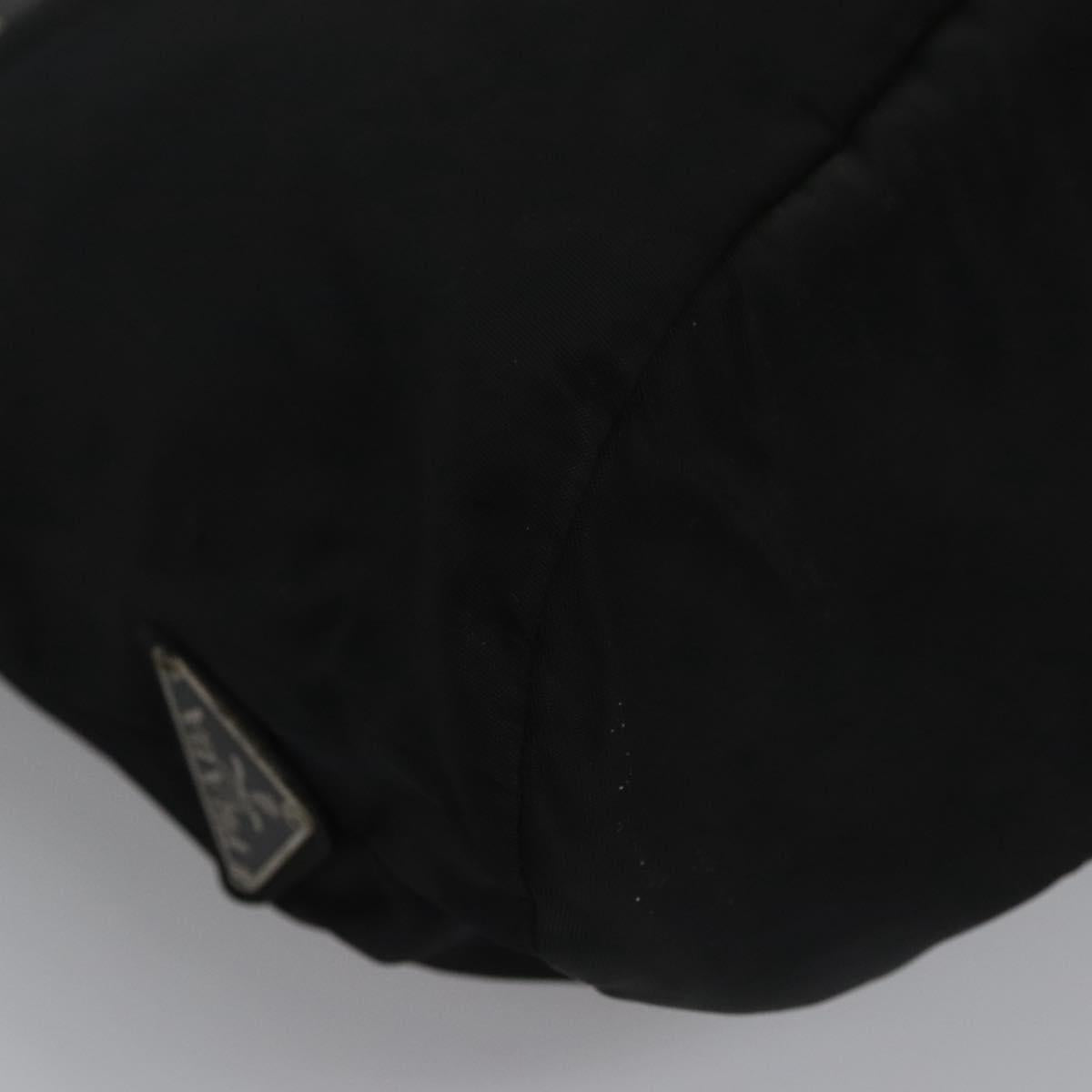 PRADA Hand Bag Nylon Black Auth bs22998