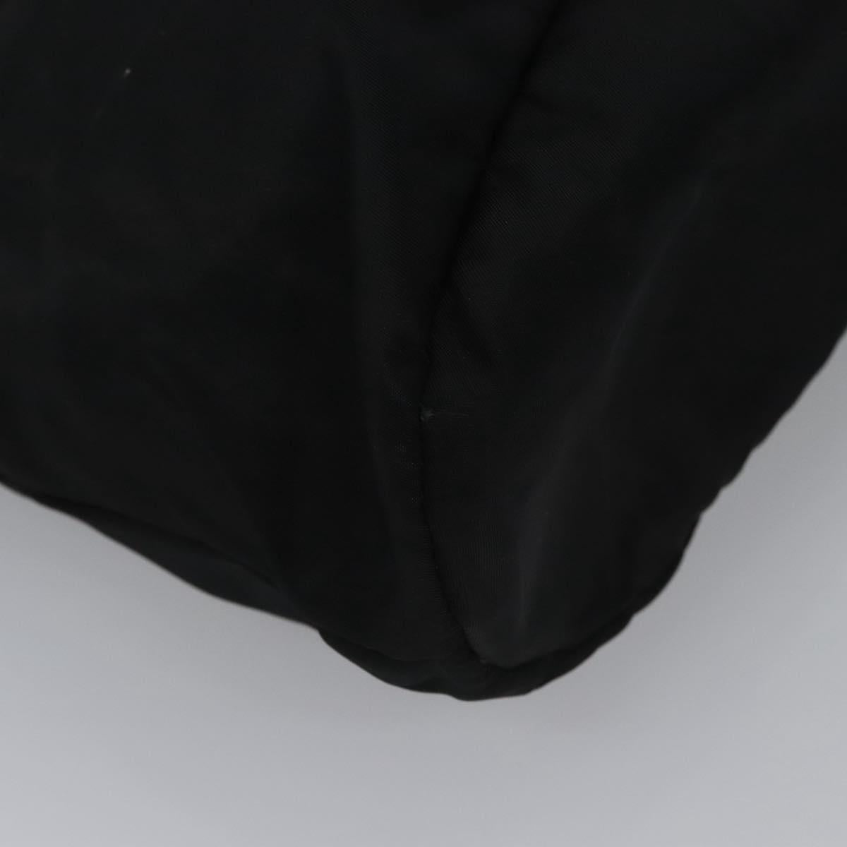 PRADA Hand Bag Nylon Black Auth bs22998