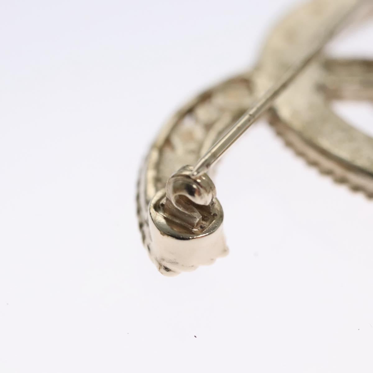 CHANEL COCO Mark Brooch Metal Gold Tone CC Auth bs23015