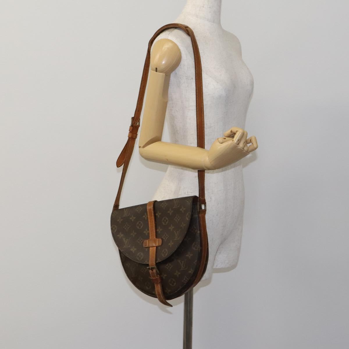 LOUIS VUITTON Monogram Chantilly GM Shoulder Bag M51232 LV Auth bs23040
