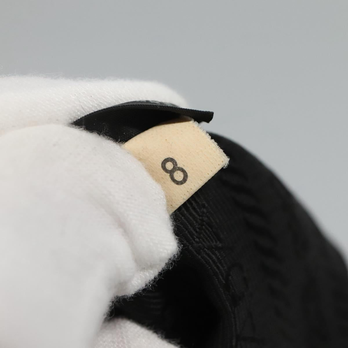 PRADA Shoulder Bag Nylon Khaki Black Auth bs23050