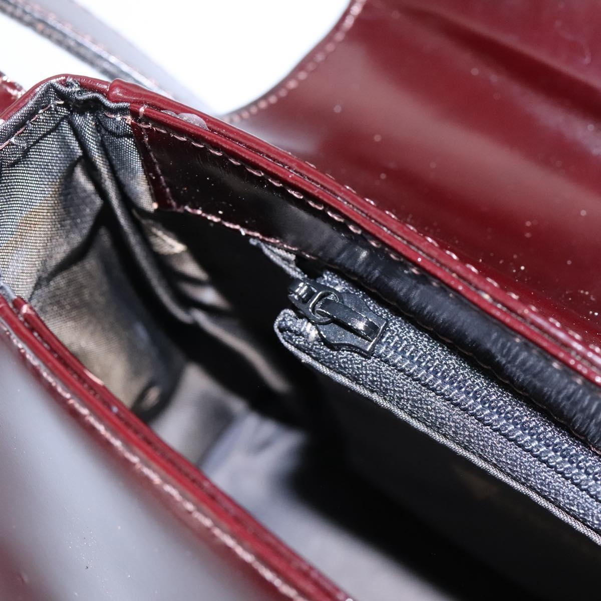 Gianni Versace Shoulder Bag Leather 2way Brown Auth bs23058