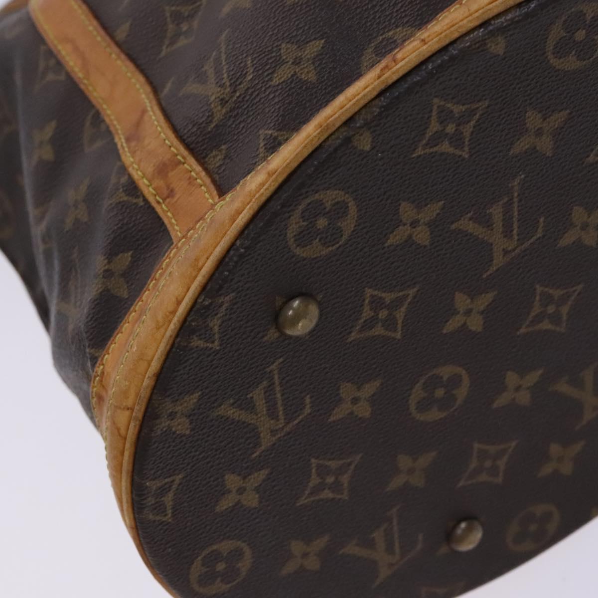 LOUIS VUITTON Monogram Bucket GM Shoulder Bag M42236 LV Auth bs23072