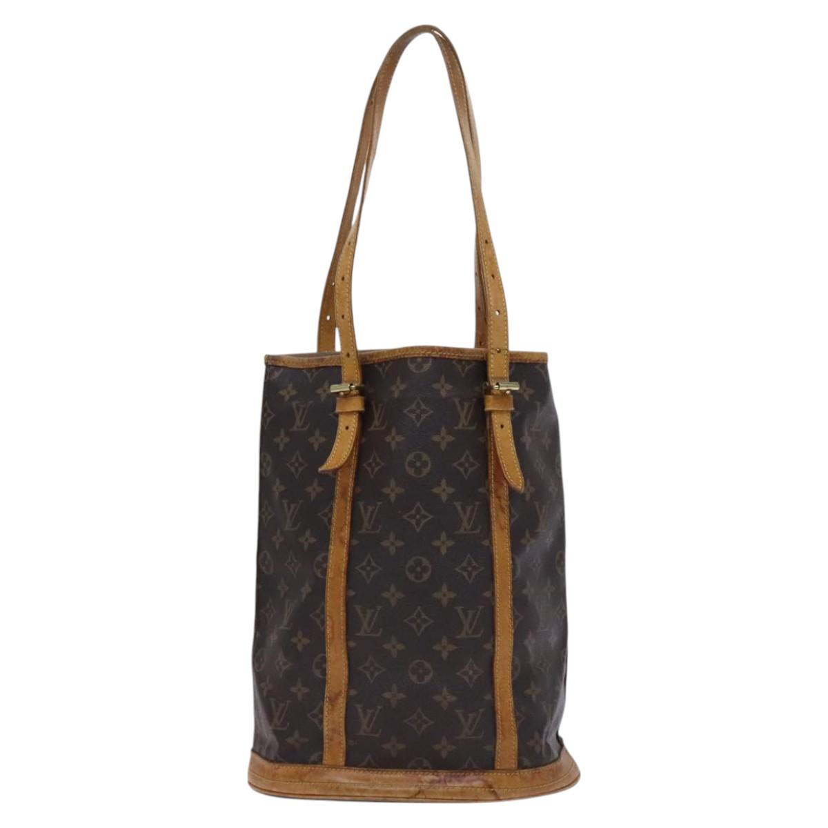 LOUIS VUITTON Monogram Bucket GM Shoulder Bag M42236 LV Auth bs23072