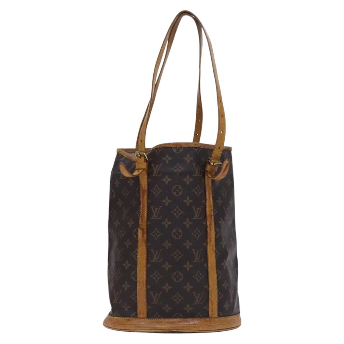 LOUIS VUITTON Monogram Bucket GM Shoulder Bag M42236 LV Auth bs23072