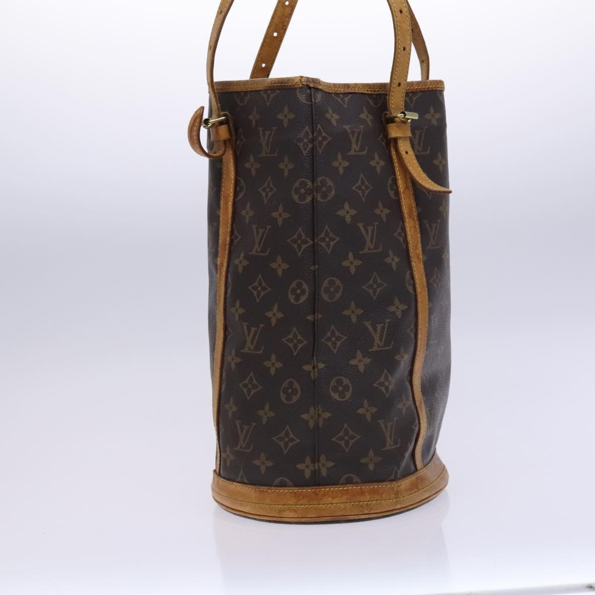 LOUIS VUITTON Monogram Bucket GM Shoulder Bag M42236 LV Auth bs23072