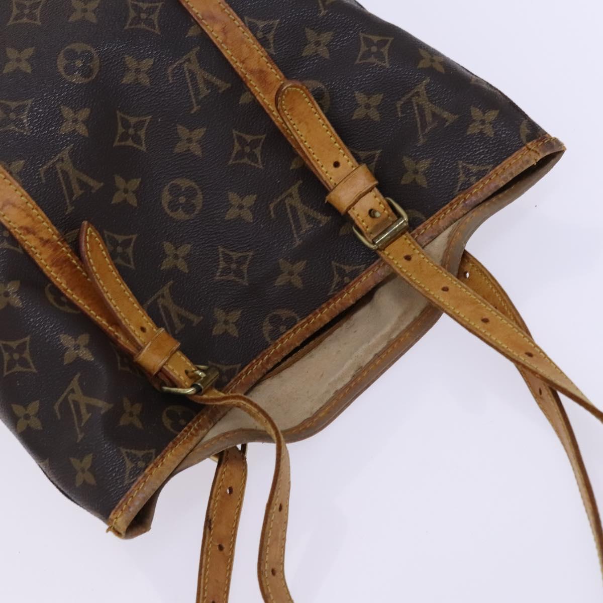 LOUIS VUITTON Monogram Bucket GM Shoulder Bag M42236 LV Auth bs23072