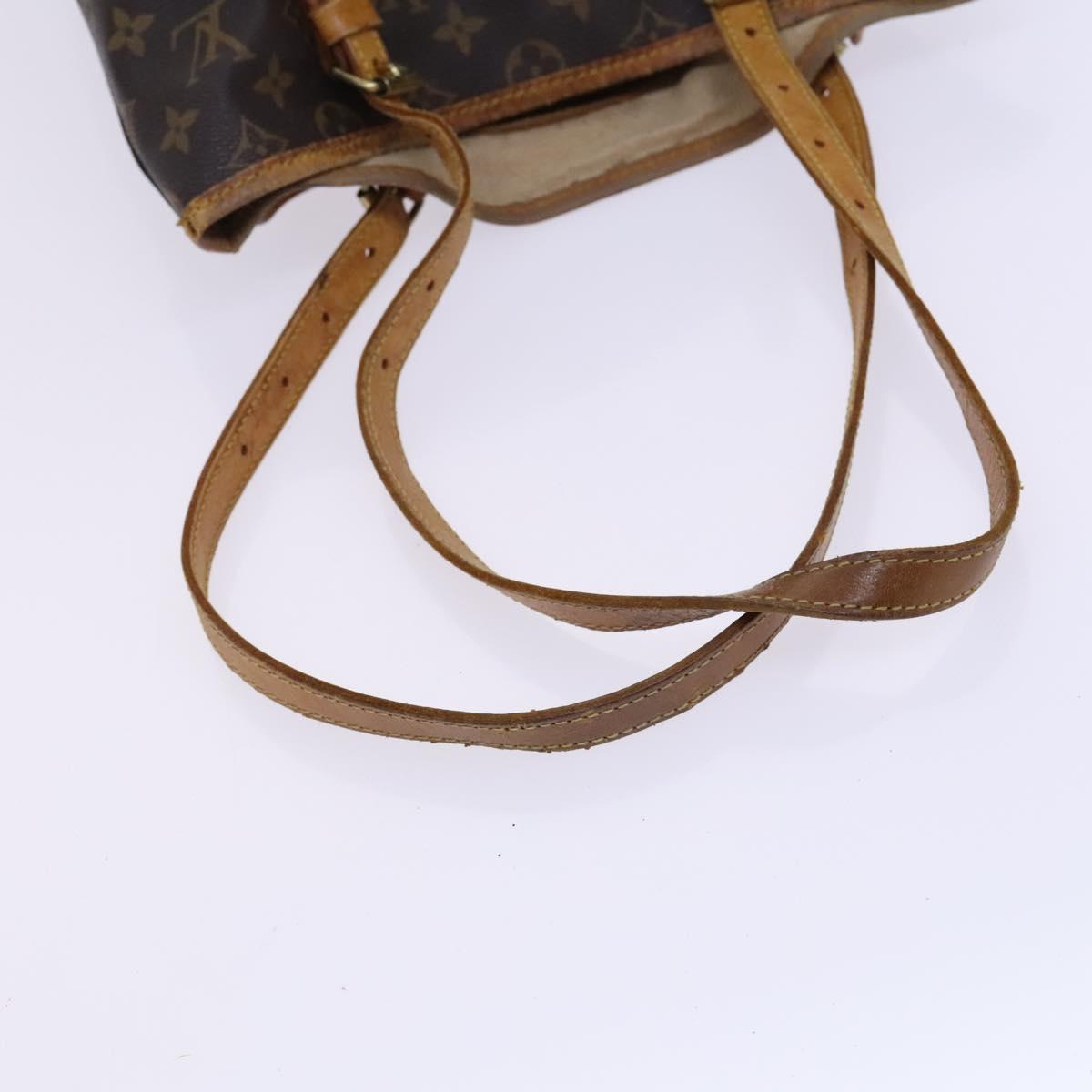 LOUIS VUITTON Monogram Bucket GM Shoulder Bag M42236 LV Auth bs23072