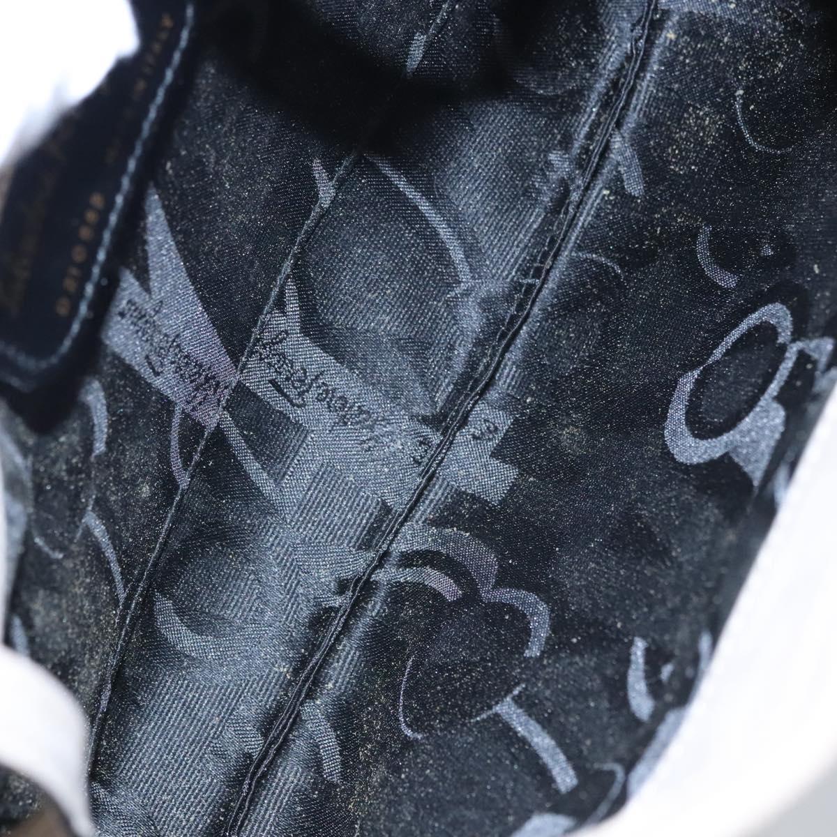 Salvatore Ferragamo Vala Shoulder Bag Suede Beige Auth bs23073