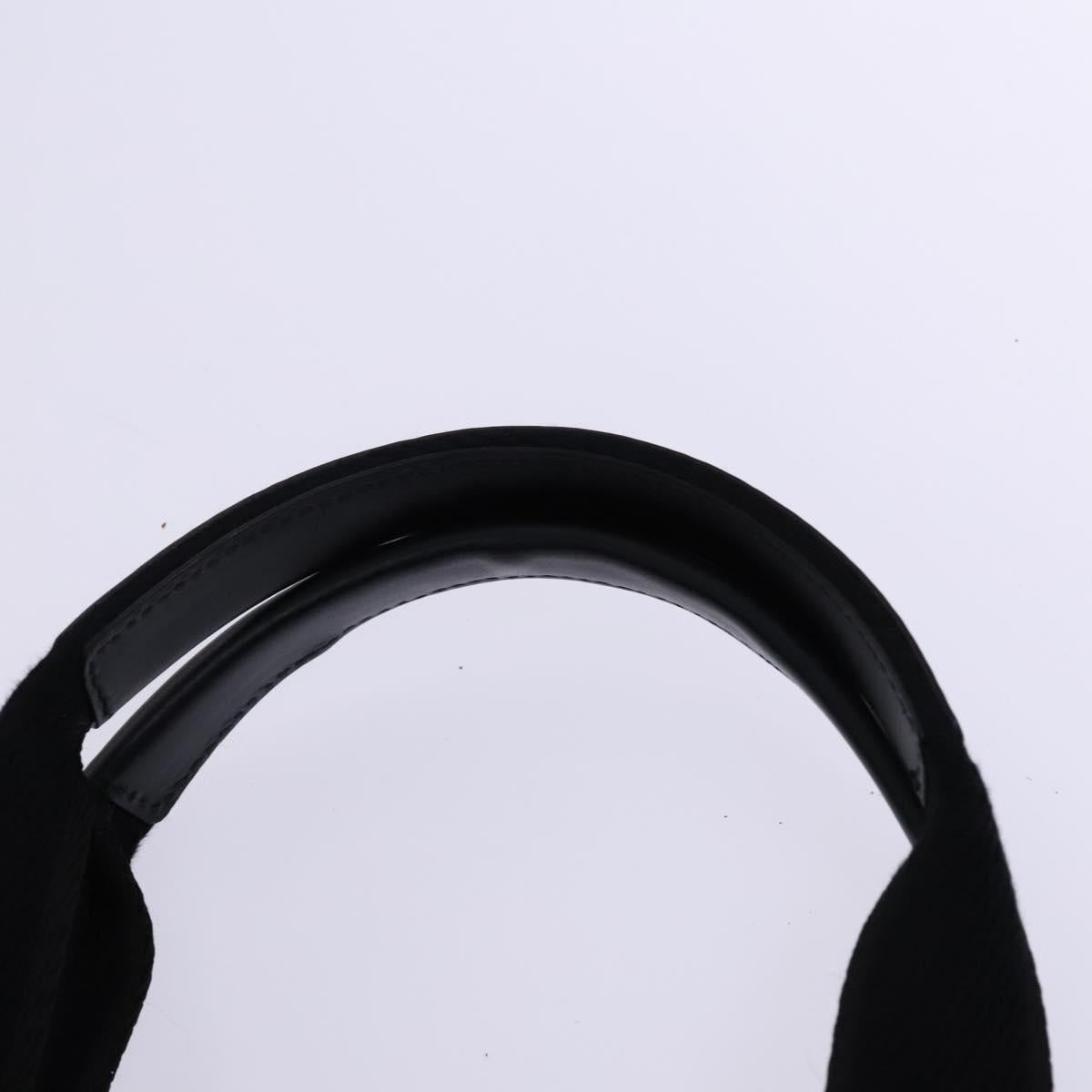 DOLCE&GABBANA Leopard Hand Bag Canvas 2way Green Black Auth bs23143