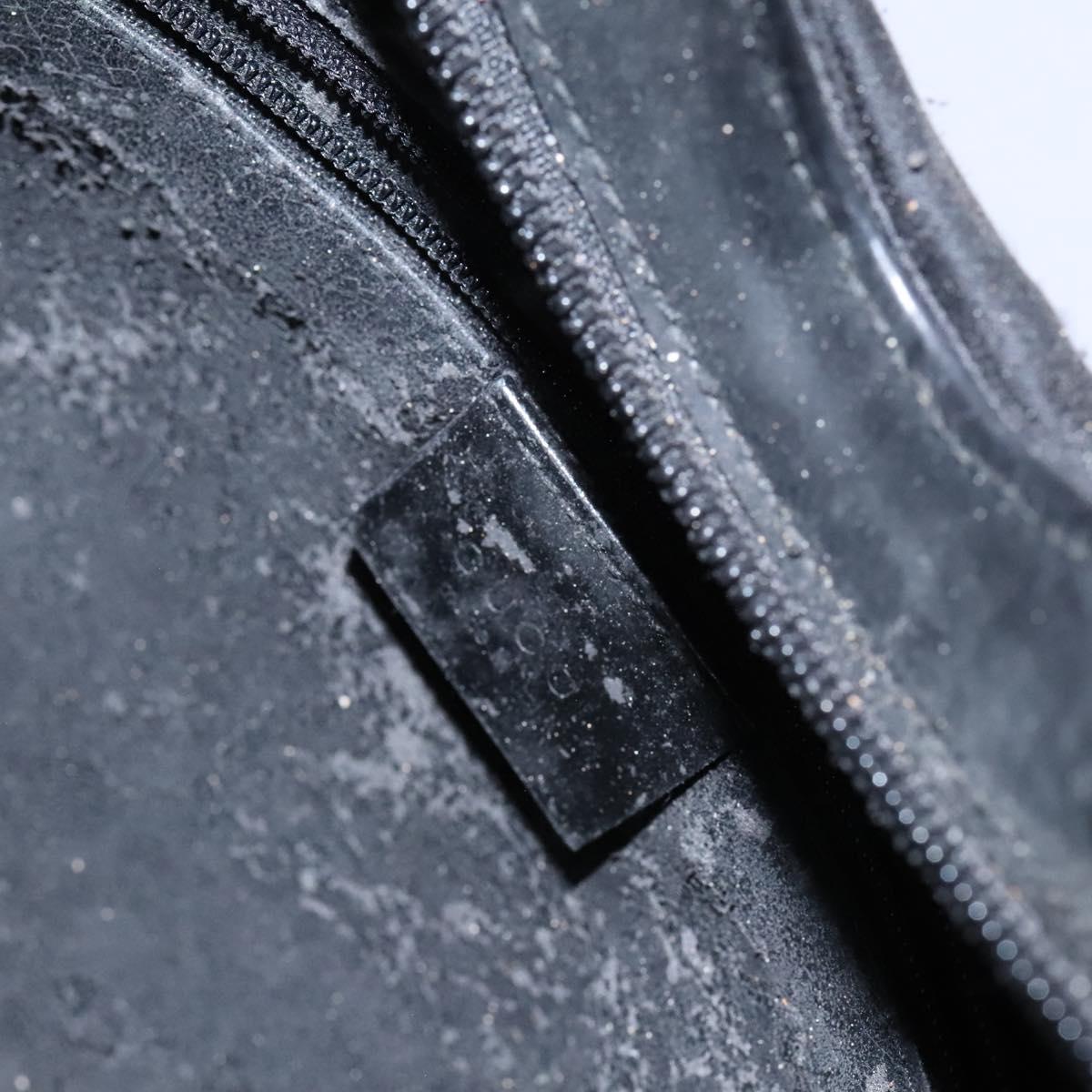GUCCI Shoulder Bag Nylon Black Auth bs23154