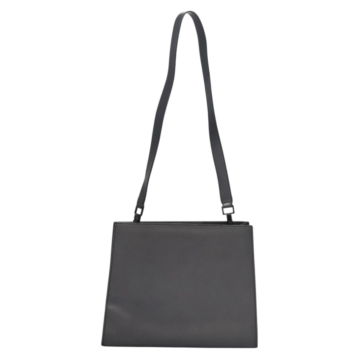 GUCCI Hand Bag Patent leather 2way Silver 001 2020 1854 Auth bs23158