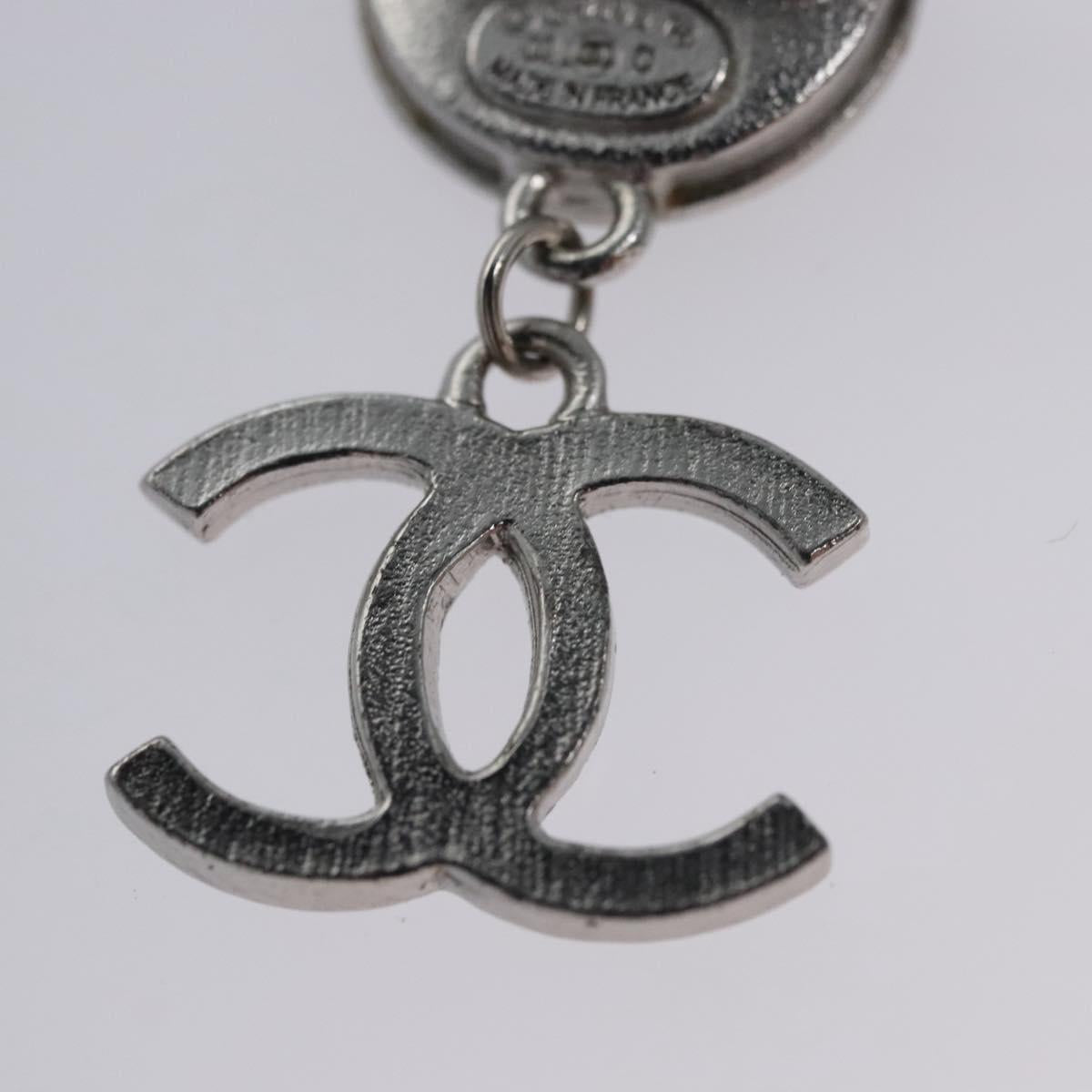 CHANEL Hairpin Pin Metal Silver LV Auth bs23181