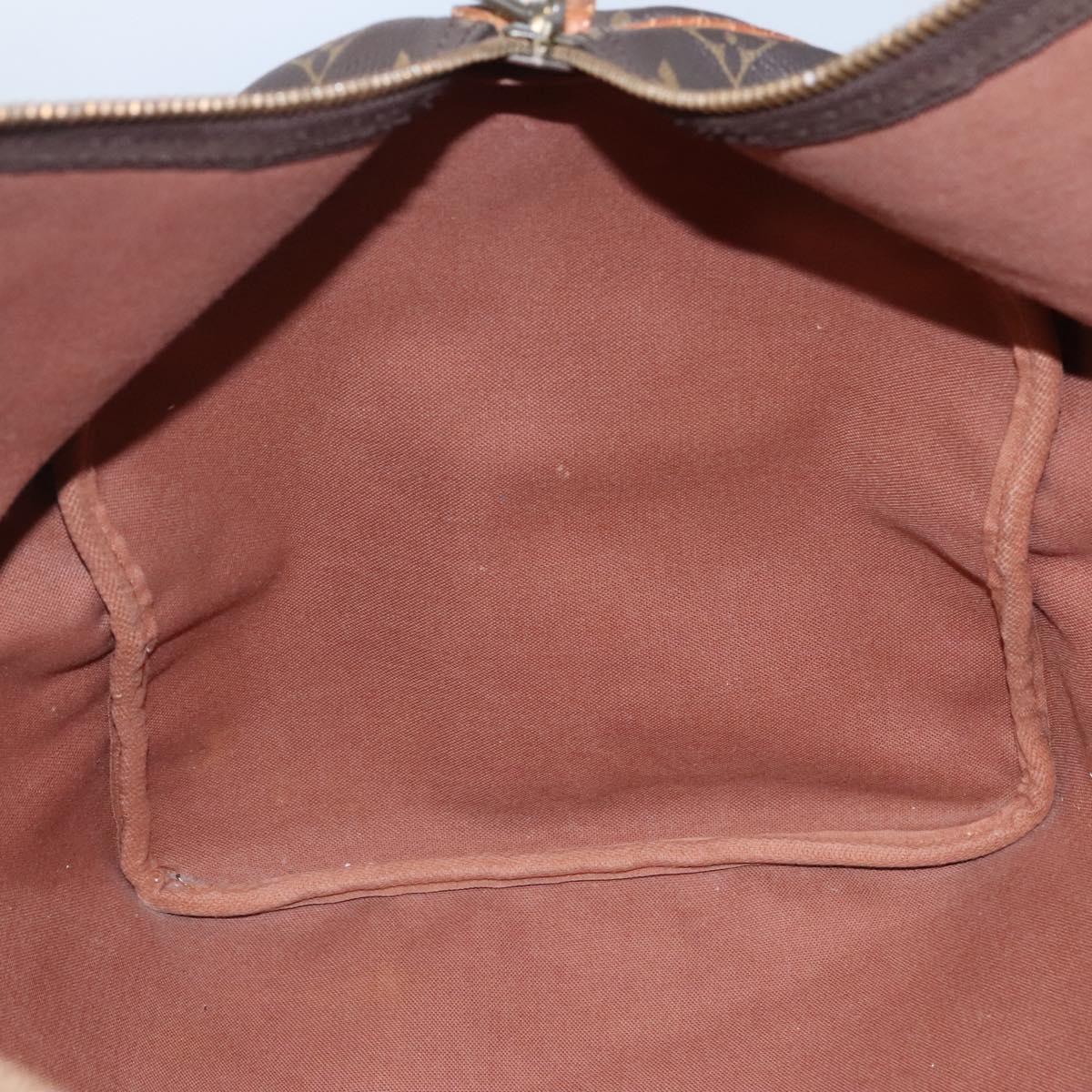 LOUIS VUITTON Monogram Keepall 55 Boston Bag M41424 LV Auth bs23193