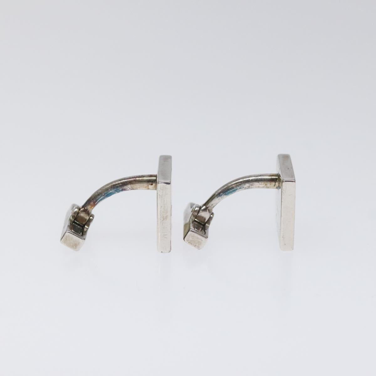 LOUIS VUITTON Damier Ebene Buton De Manchette Cuffs LV Auth bs23253