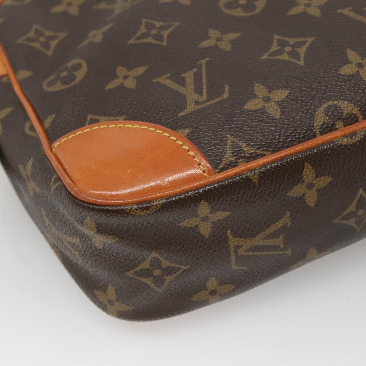 LOUIS VUITTON Monogram Compiegne 28 Clutch Bag M51845 LV Auth bs23284