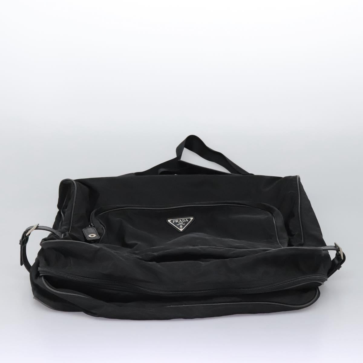 PRADA Garment Cover Nylon 2way Black Auth bs23377