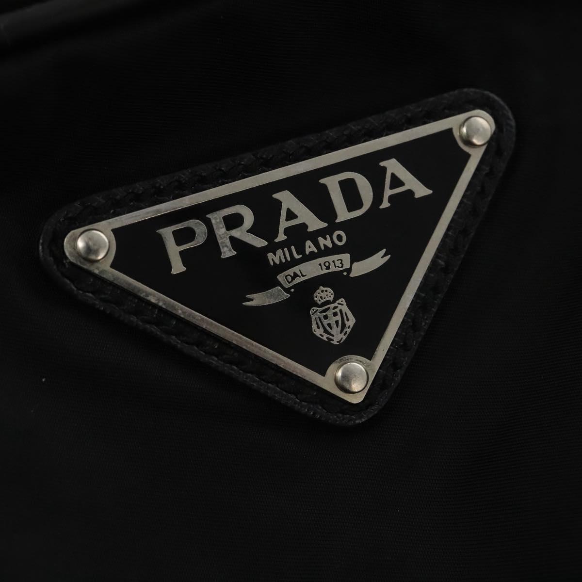 PRADA Garment Cover Nylon 2way Black Auth bs23377