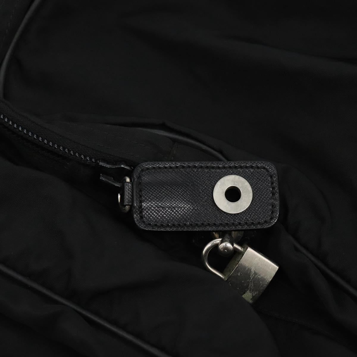 PRADA Garment Cover Nylon 2way Black Auth bs23377