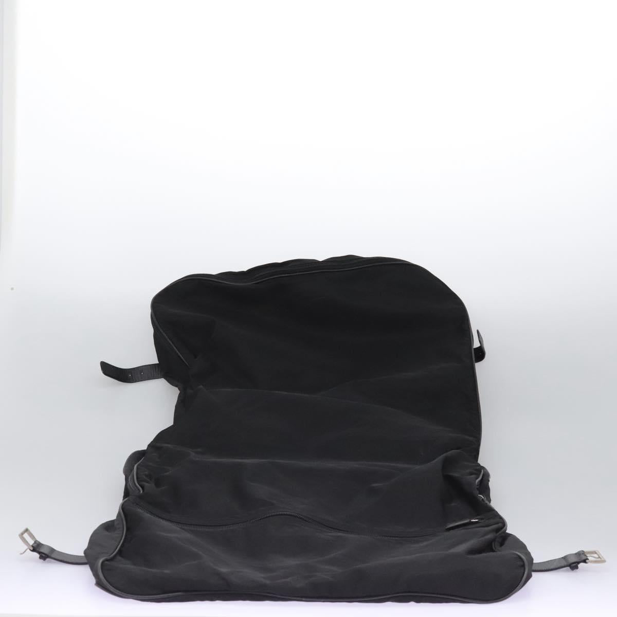 PRADA Garment Cover Nylon 2way Black Auth bs23377