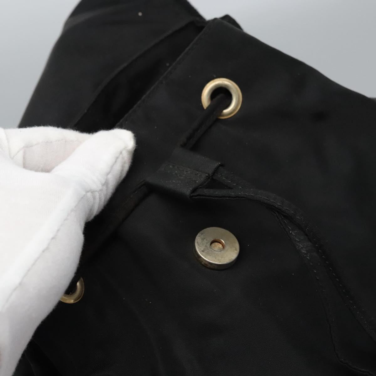 PRADA Backpack Nylon Black Auth bs23399