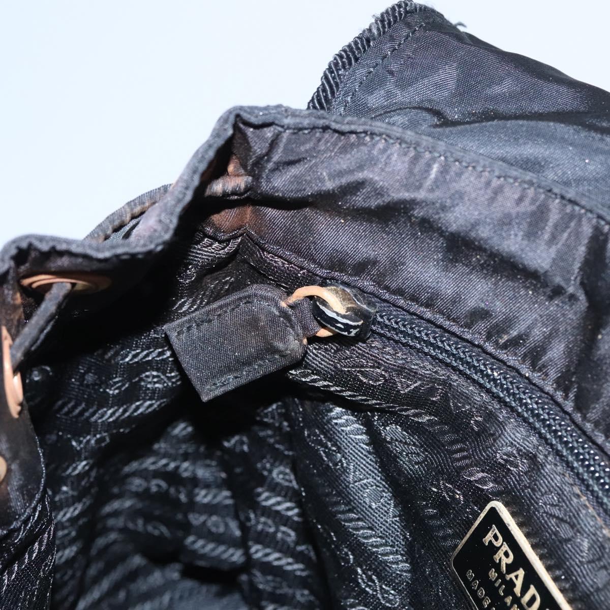 PRADA Backpack Nylon Black Auth bs23399